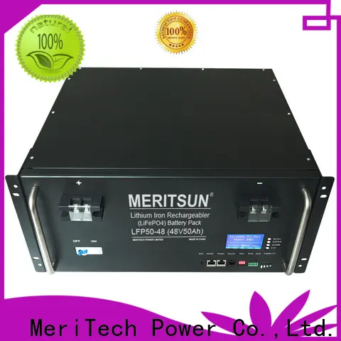 MERITSUN telecom battery power storage supplier for commercial 1