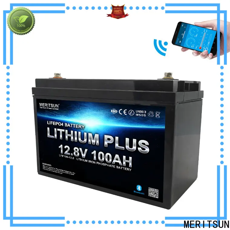 MERITSUN top lithium battery with bluetooth manufacturers for boat 1