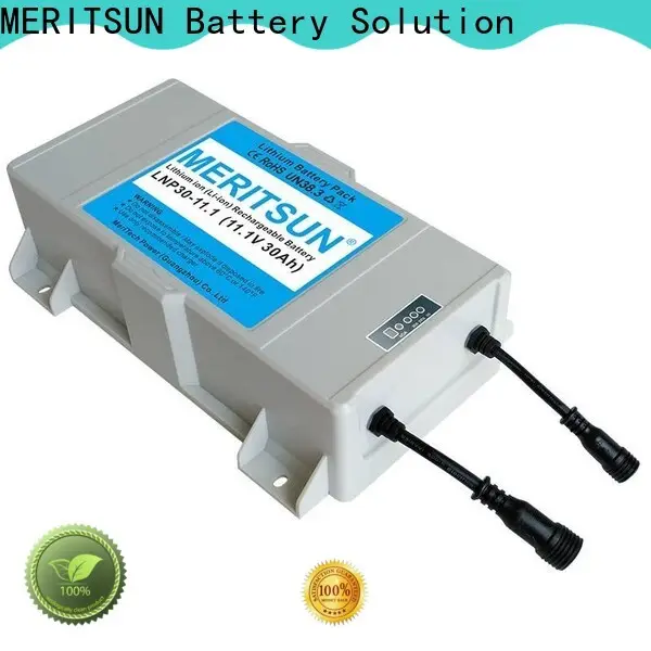 MERITSUN solar street light lithium battery factory direct supply for roadway 1