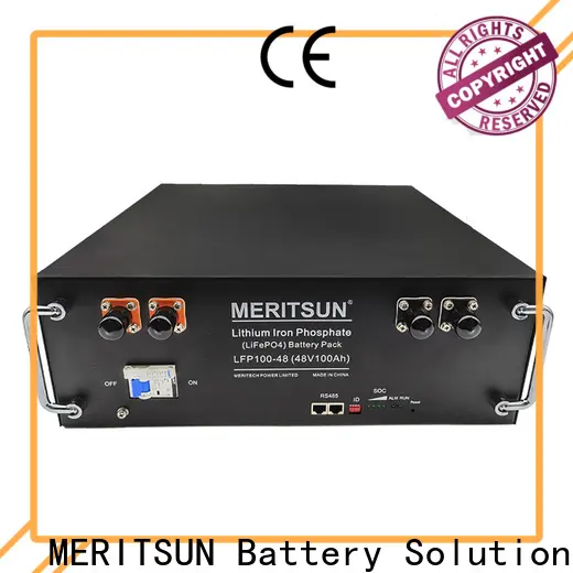 MERITSUN lifepo4 lithium residential energy storage systems with good price for base transceiver station 1