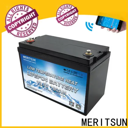 MERITSUN wholesale low temperature lithium ion battery factory for robot 1