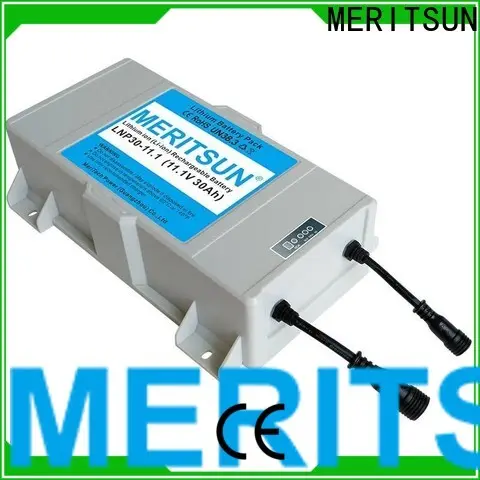 MERITSUN top solar powered street lights factory direct supply for LED light 1