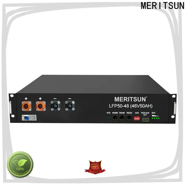 MERITSUN long lasting battery power storage customized for base transceiver station 1