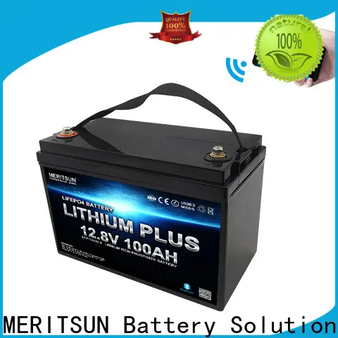 MERITSUN new bluetooth lithium battery with good price for boat1 1