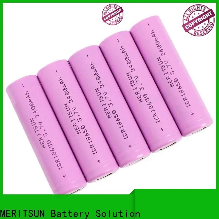 MERITSUN high-quality icr 18650 battery with good price for flashlight 1