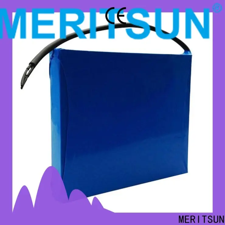 MERITSUN new lithium battery for solar lights factory direct supply for roadway 1