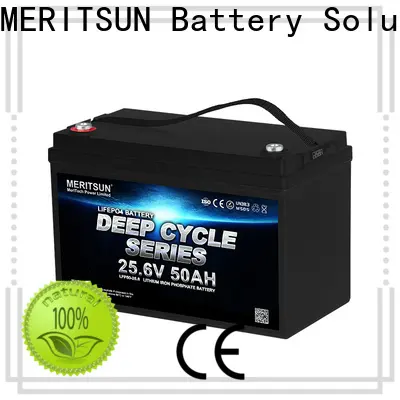 MERITSUN lithium ion polymer battery customized for home use 1
