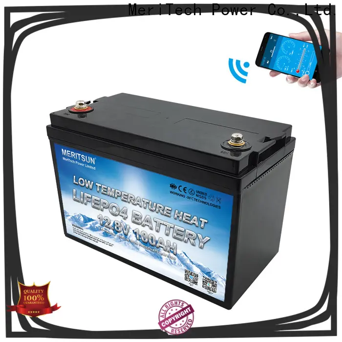 MERITSUN low temperature li-ion battery company for streetlight 1