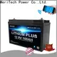 MERITSUN lithium battery with bluetooth with good price for solar street light3 1