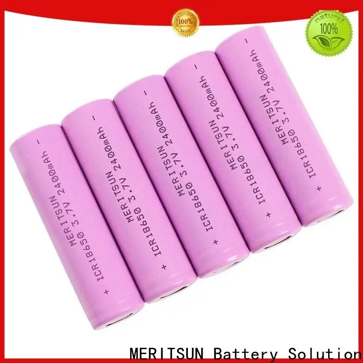 MERITSUN cheap 18650 batteries factory direct supply for power bank1 1