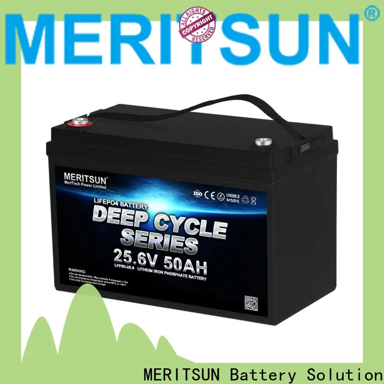 MERITSUN high-quality lifepo4 battery 12v 100ah series for house 1