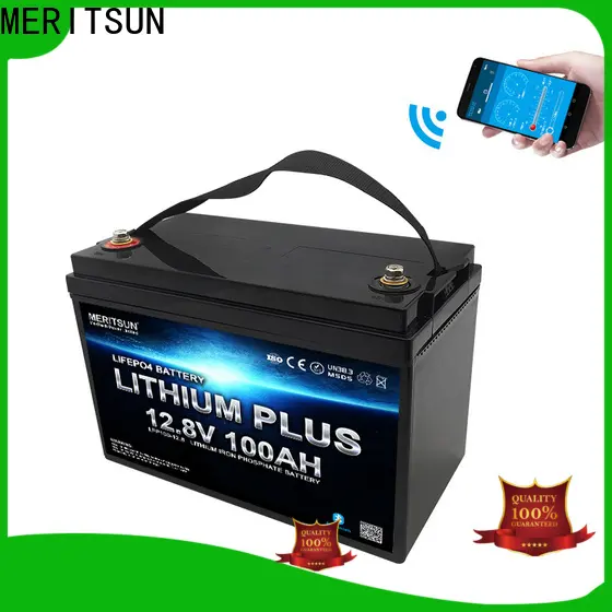 MERITSUN bluetooth lithium battery company for robot1 1