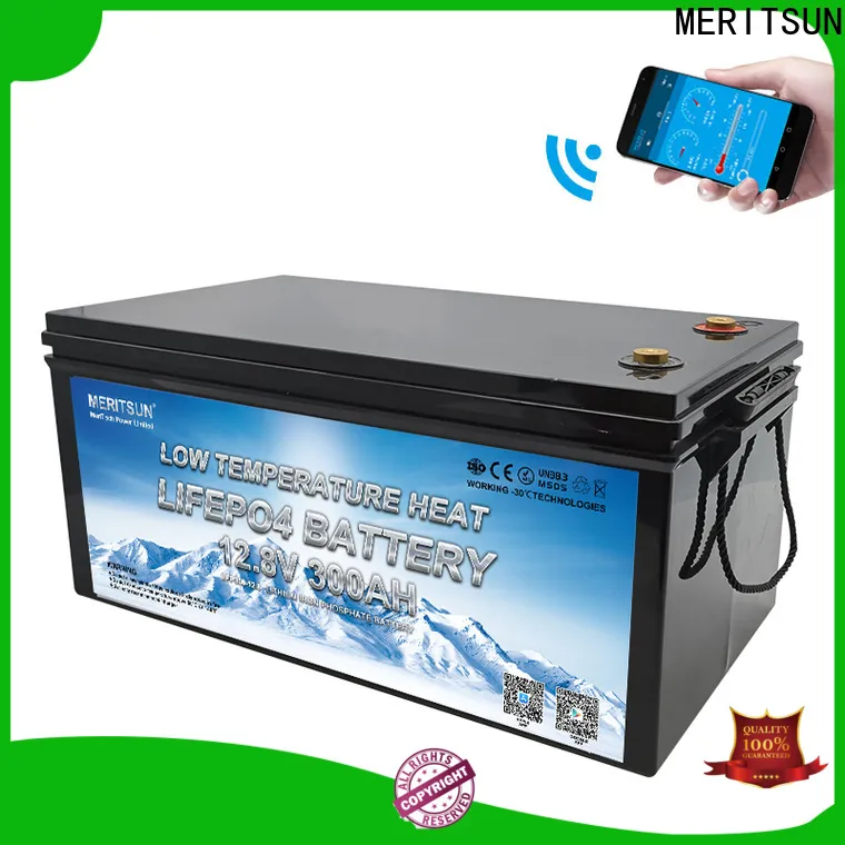MERITSUN lithium battery low temperature manufacturers for streetlight3 1