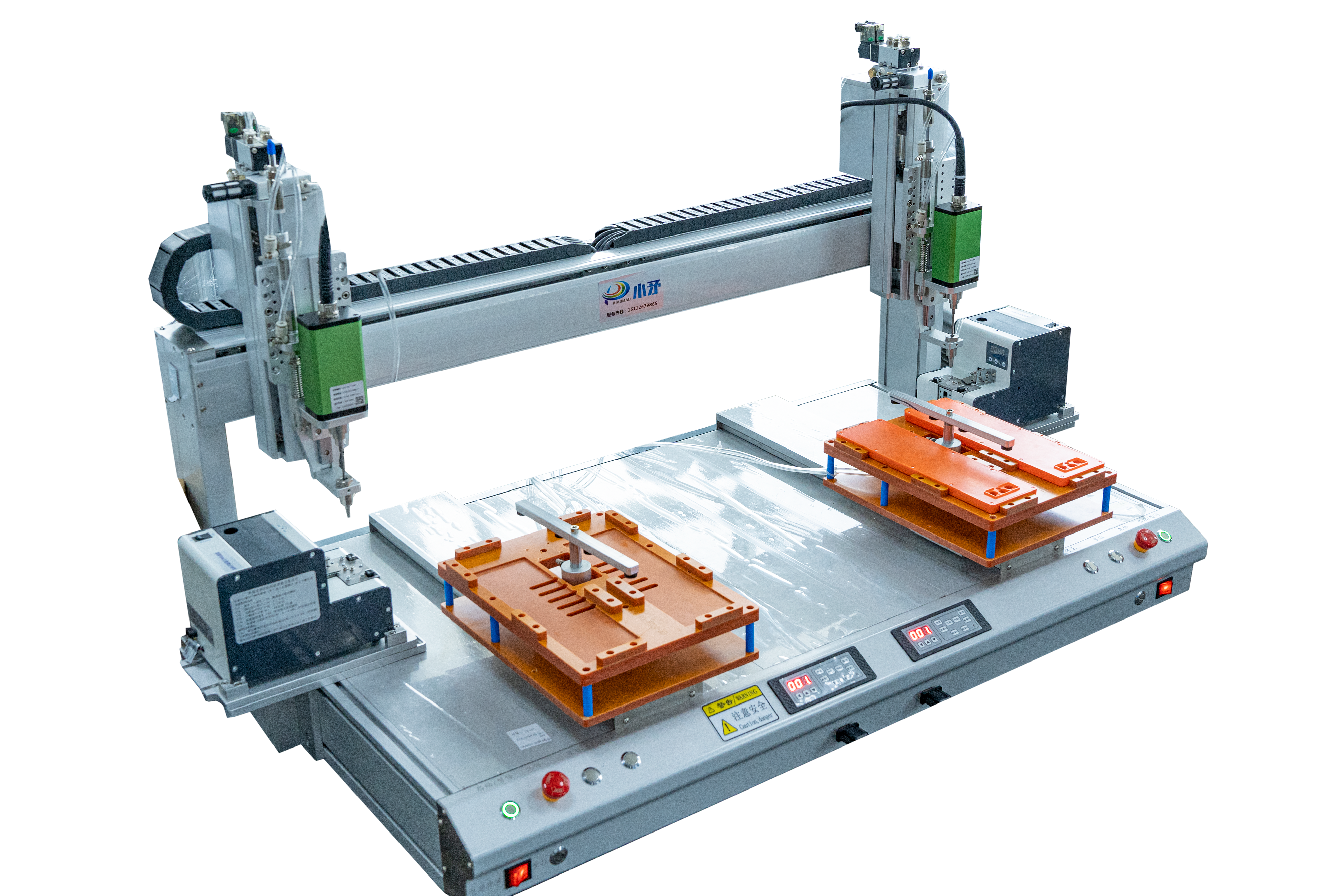 Máquina de tornillo automática doble 3