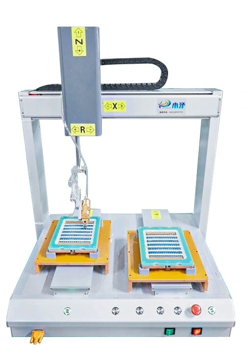 Double station leg shearing machine 1