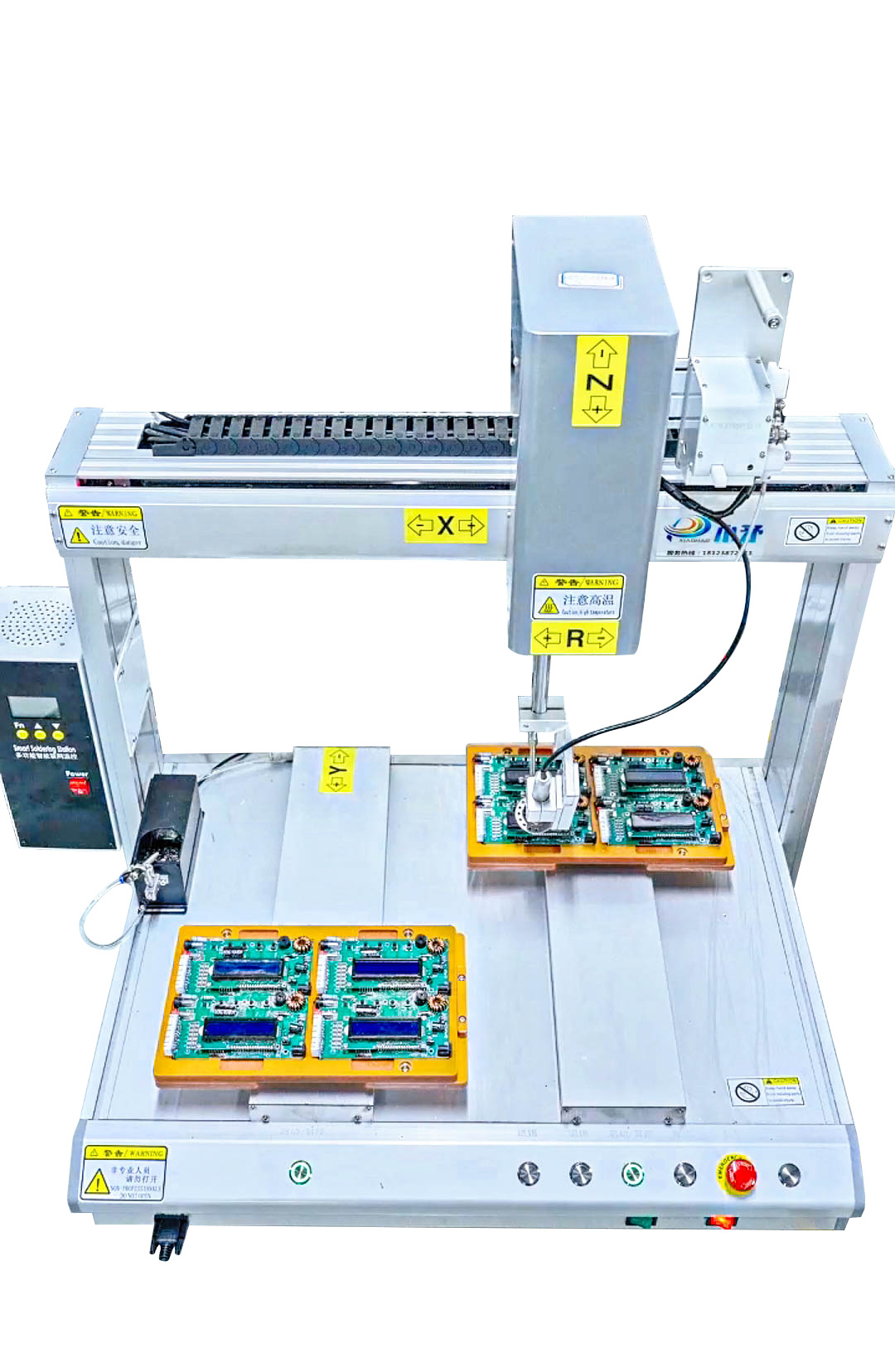 آلة لحام 6331r ثنائية المحطة للحام لوحات PCB 1