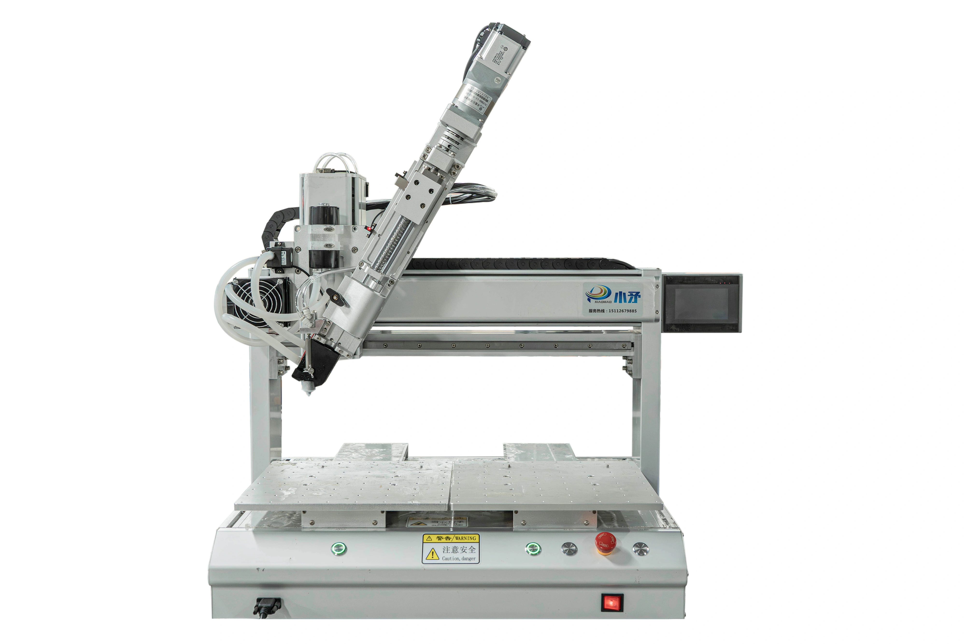 Dual-station servo glue dispensing machine 1