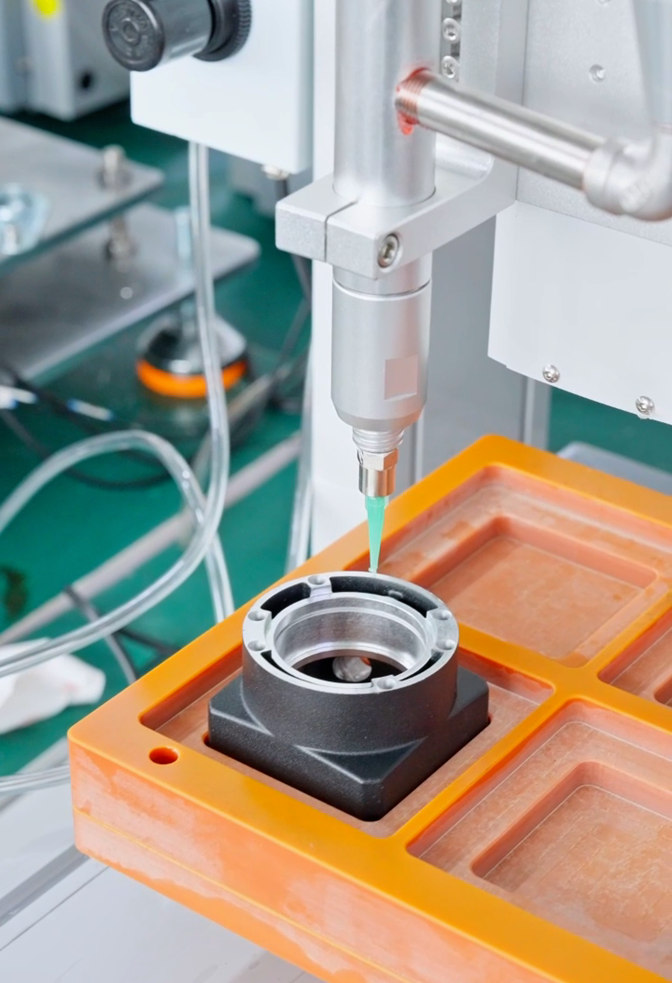 Single-station silicone dispensing machine for hardware 6