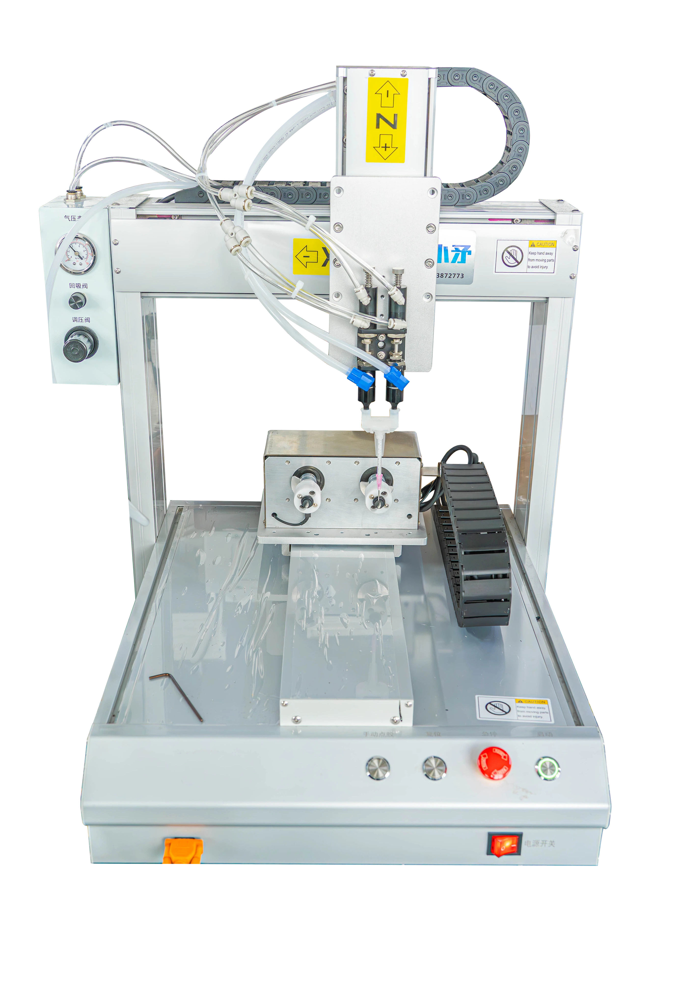 Y-axis rotation single-station AB glue dispensing machine 1