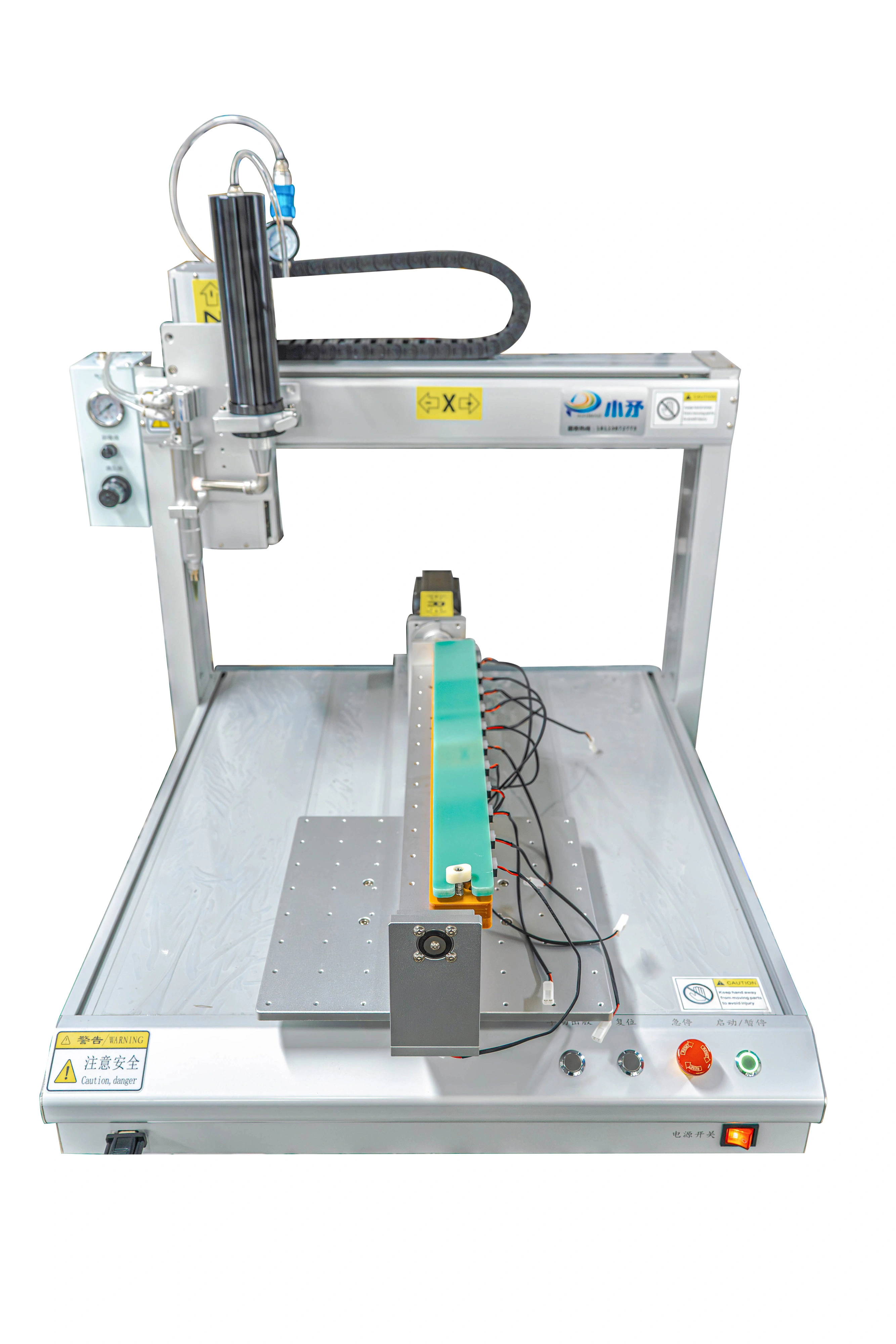 Single-station Y-axis rotating 300ml silicone dispensing machine for terminal wires 1