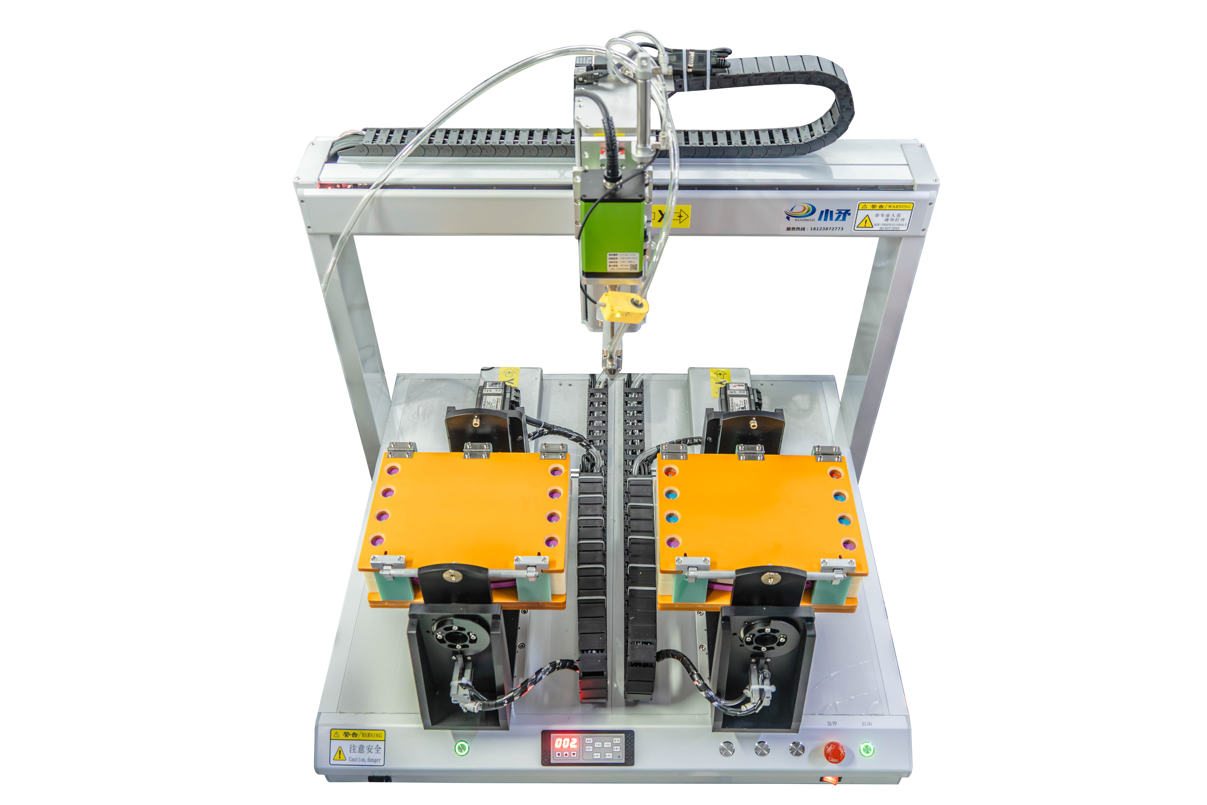 Double-station Y-axis rotary screw locking machine 1