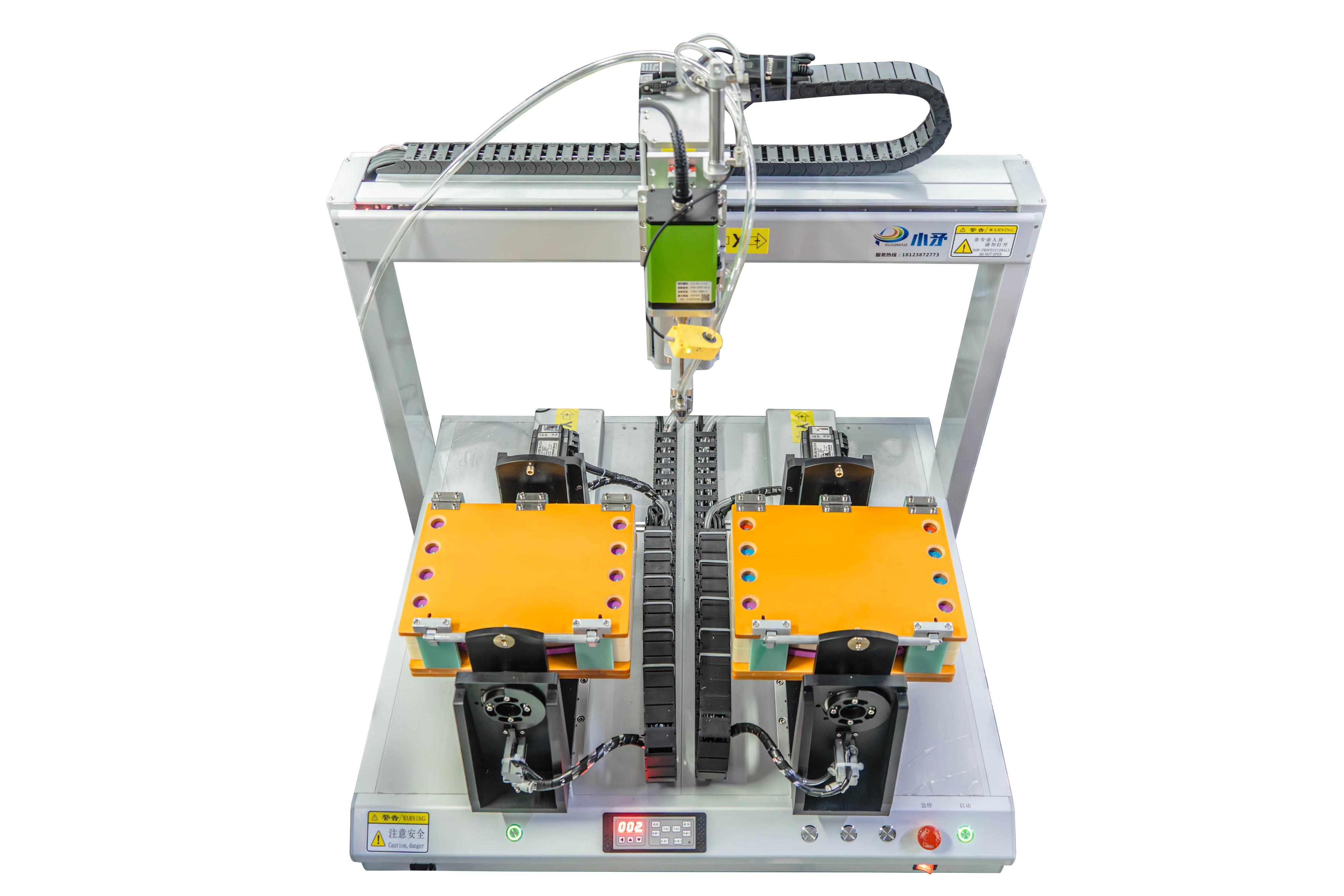 Double-station Y-axis rotary screw locking machine 1