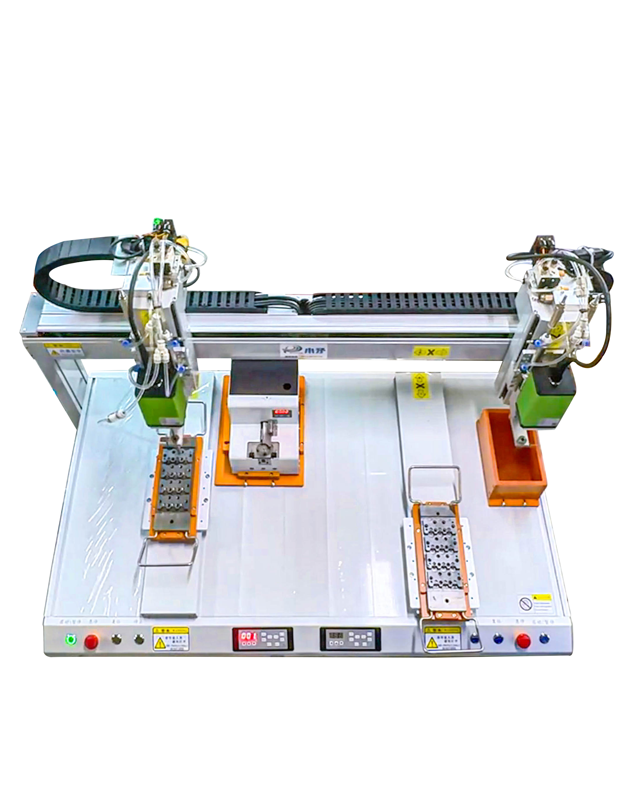 Widened double-station hexagon socket screw locking machine 1