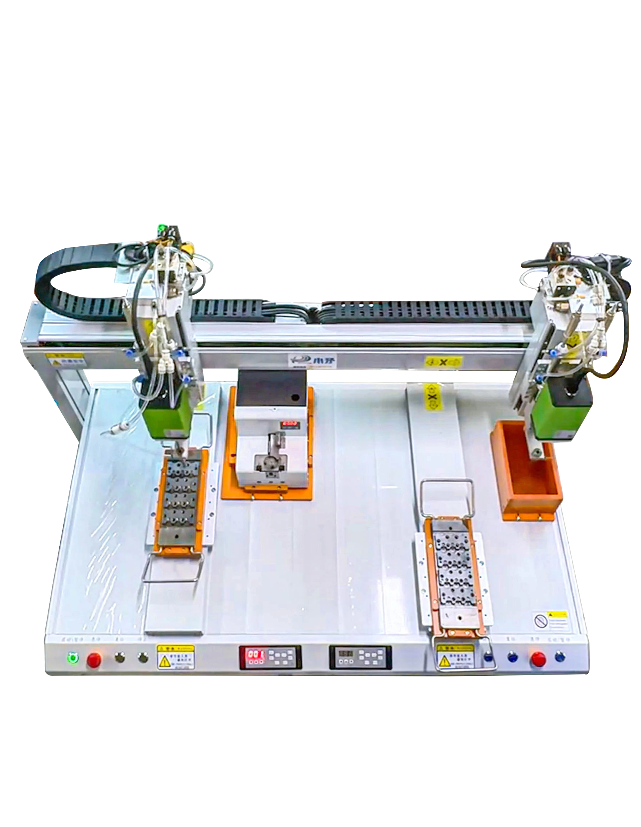 Widened double-station hexagon socket screw locking machine 1