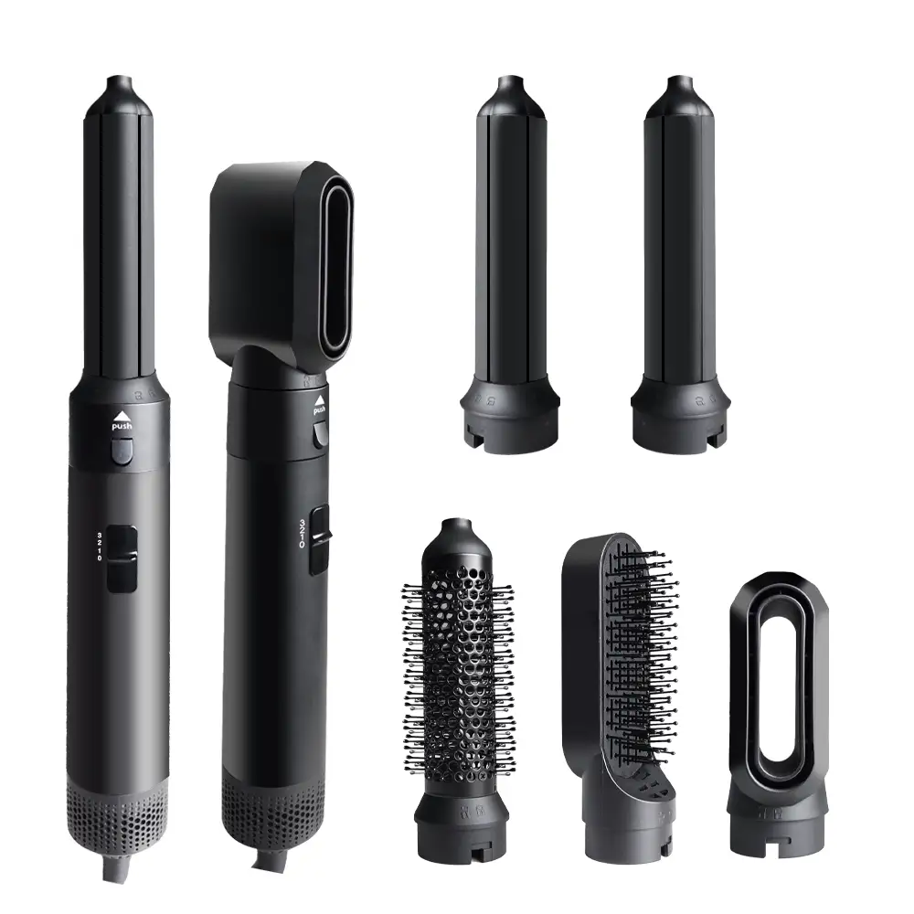 5-in-1 Hot Air Hair Dryer Brush with Diffuser Nozzle 3 Speed Settings for Home Salon or Hotel Use 1