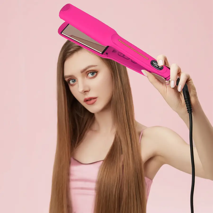 FP-071 Professional MCH Titanium Infrared Hair Straightener Hair Straightener 2-in-1 Styler 1