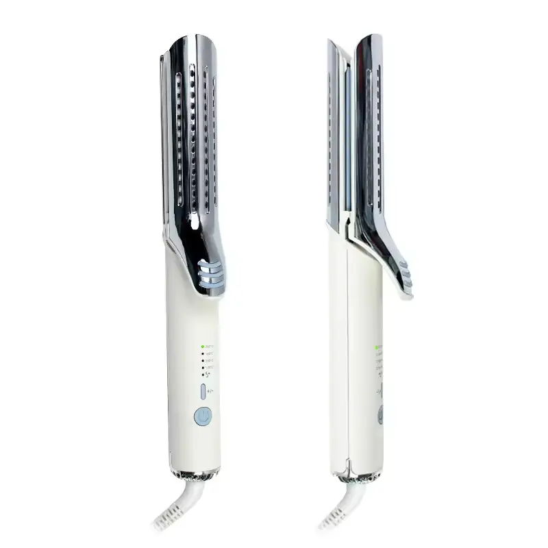 FP-106 2-in-1 Air Styler Ceramic Flat Iron & Curler with Cool Air Tech Hair Straightener & Dryer 1