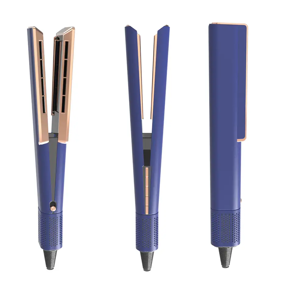 FP-107 Professional 2‑in‑1 Negative Ion Airflow Hair Styler Hair Dryer Straightener 1