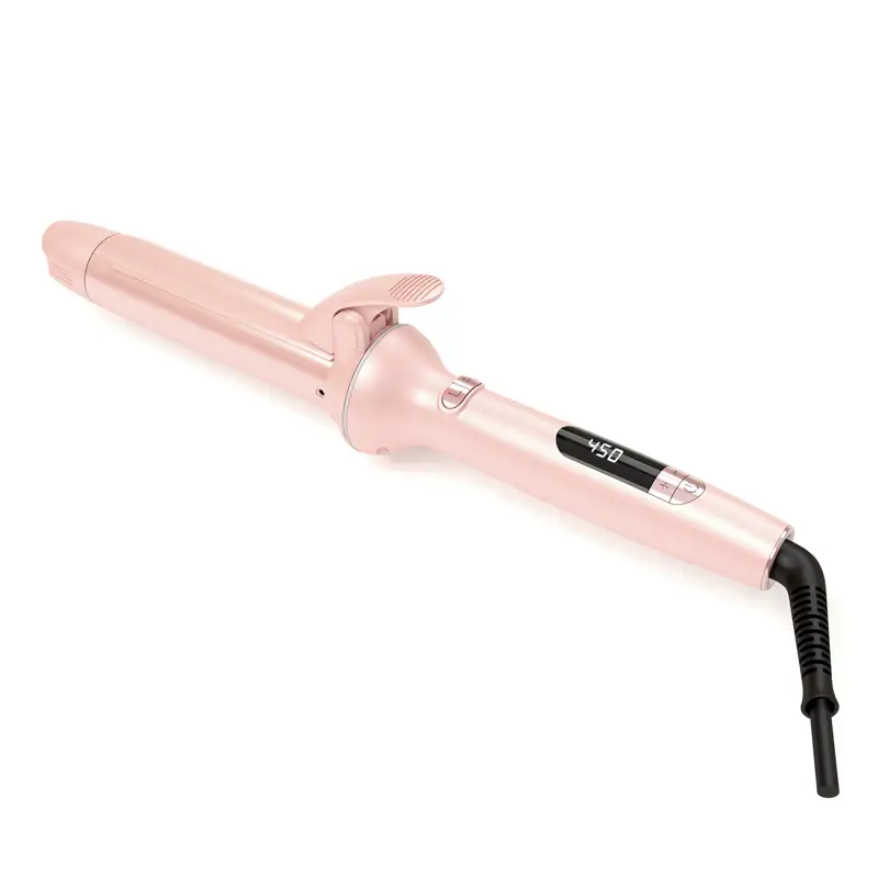 FP-404 360° Auto-Rotating Curling Iron Professional Titanium Hair Curler 1