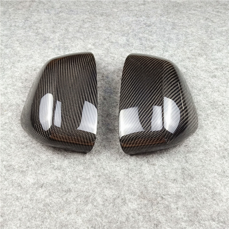 Real Carbon Rearview Mirror Cover For X3 F25 X4 F26 X5 F15 X6 F16 1