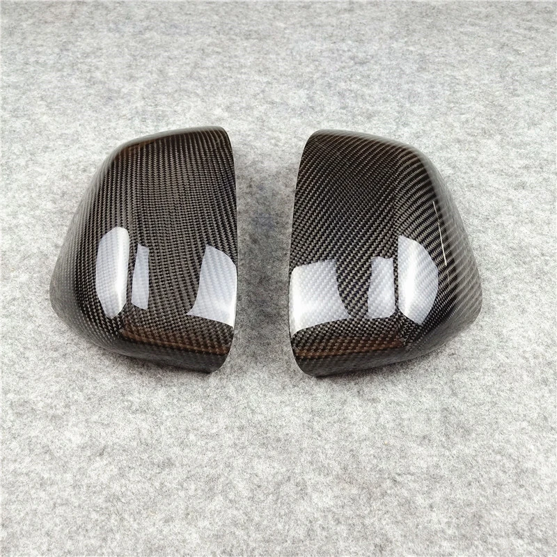 Capa de espelho retrovisor de carbono real para X3 F25 X4 F26 X5 F15 X6 F16 1