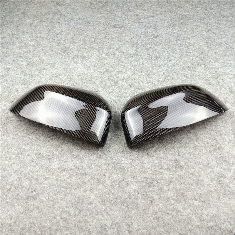 Real Carbon Rearview Mirror Cover For X3 F25 X4 F26 X5 F15 X6 F16 3