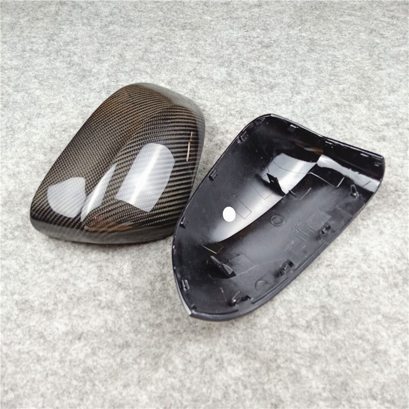 Real Carbon Rearview Mirror Cover For X3 F25 X4 F26 X5 F15 X6 F16 4