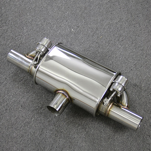 Exhaust Valve Muffler Silencer Universal 51/60/63/76MM 2 2.5 3 3
