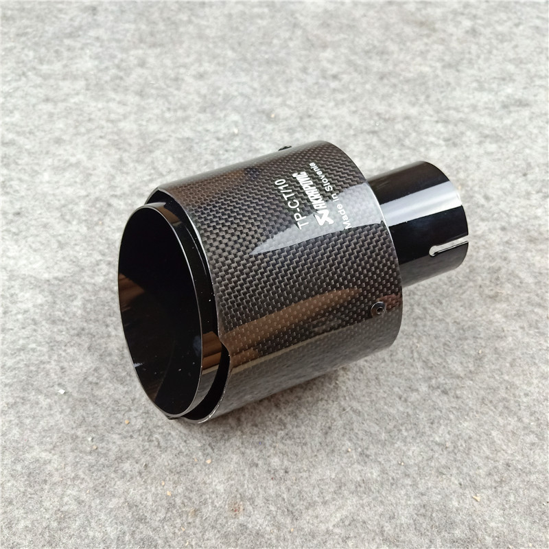 Tuyau d'échappement universel en carbone pour embout de tuyau d'échappement Akrapovic 5
