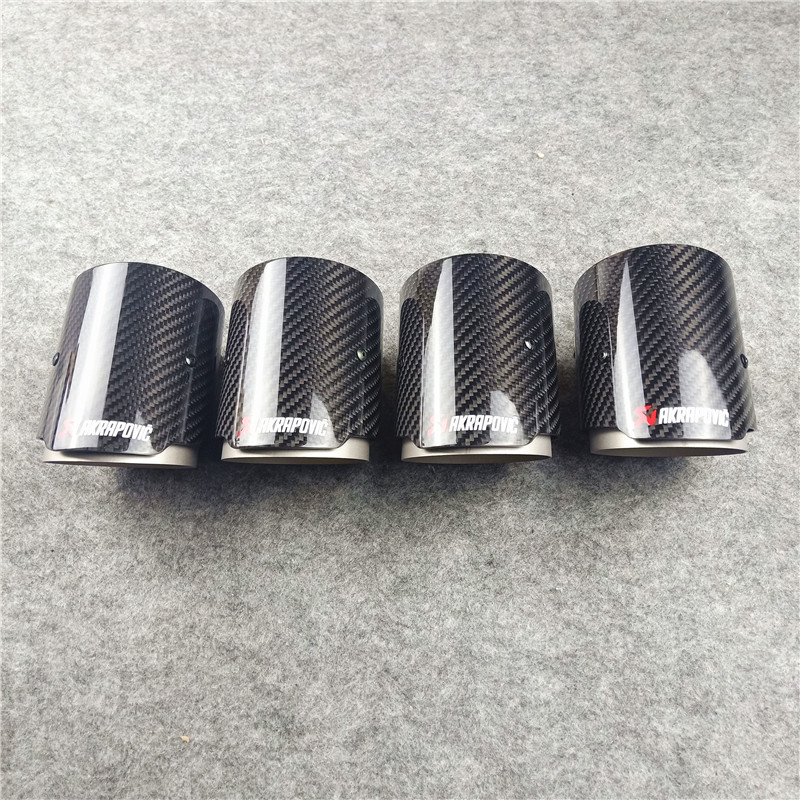 M2 M3 M4 AKRAPOVIC Exhaust Pipe Muffler Tip Tailpipe Nozzles 1