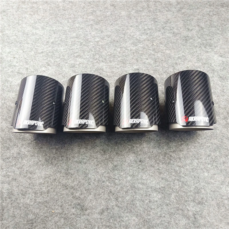 M2 M3 M4 AKRAPOVIC Exhaust Pipe Muffler Tip Tailpipe Nozzles 1