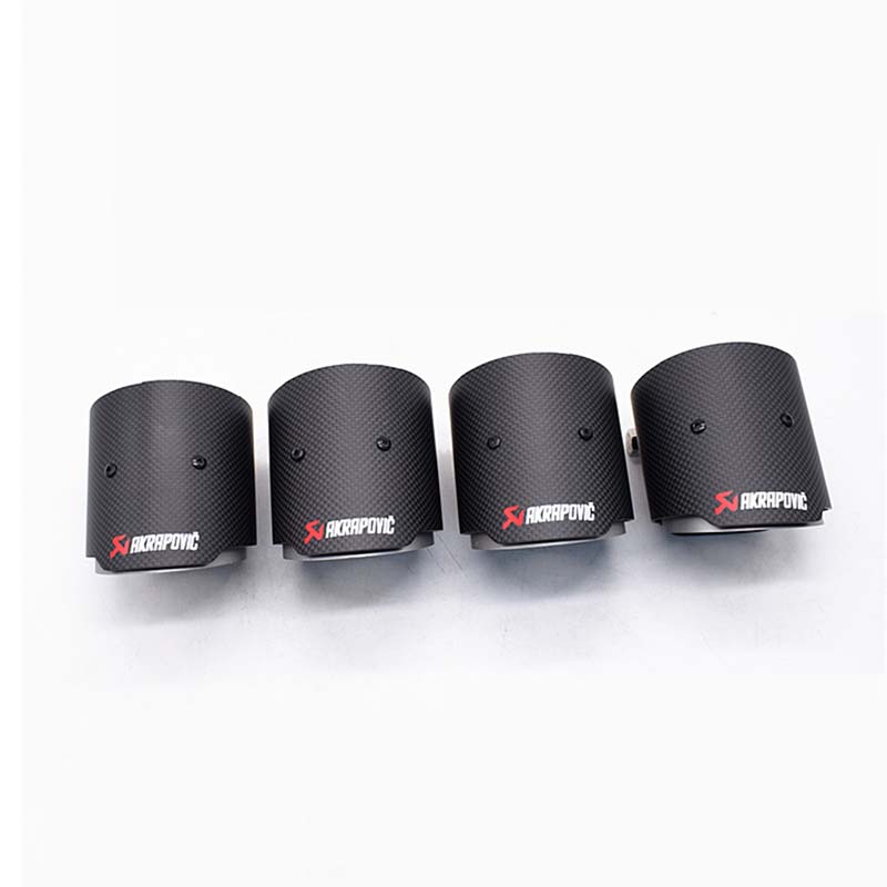 M2 M3 M4 AKRAPOVIC Exhaust Pipe Muffler Tip Tailpipe Nozzles 5