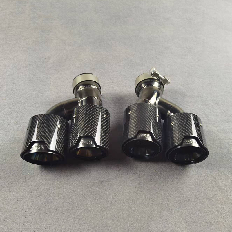 Car Exhaust Pipe Muffler Tip Tailpipe Nozzles For BMW G38 G38 1