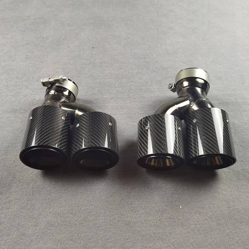 Car Exhaust Pipe Muffler Tip Tailpipe Nozzles For BMW G38 G38 2