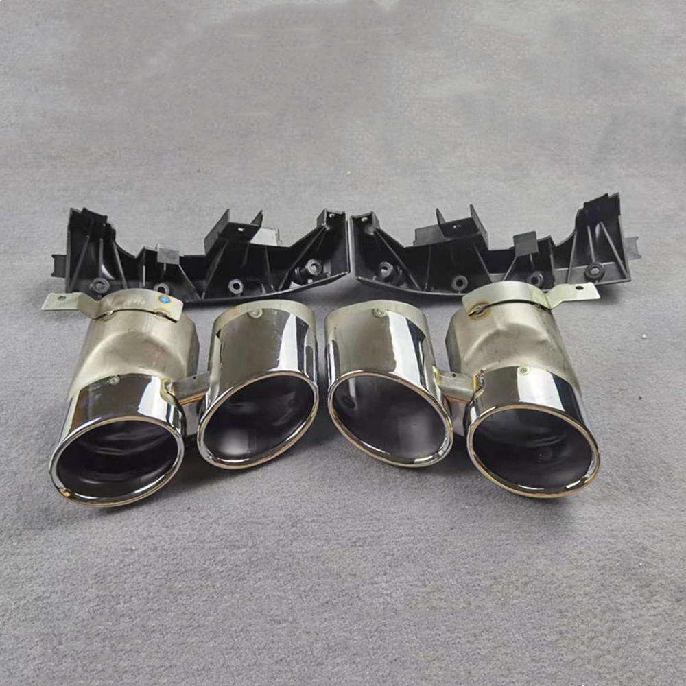 Exhaust Pipe Tip For AUDI Original Q8 Sport Style Change SQ8 Diffuser 1