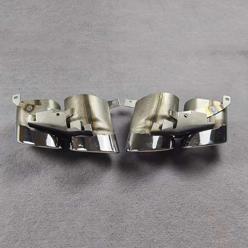 Exhaust Pipe Tip For AUDI Original Q8 Sport Style Change SQ8 Diffuser 3