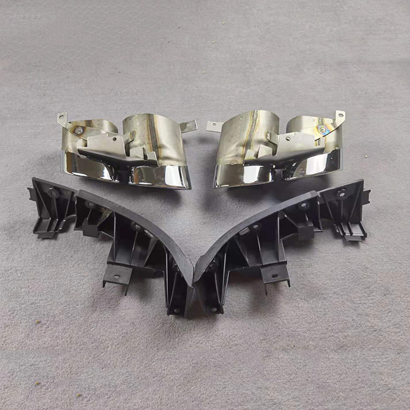 Exhaust Pipe Tip For AUDI Original Q8 Sport Style Change SQ8 Diffuser 2