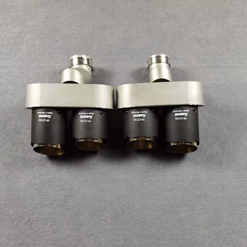 Exhaust Pipe Tip Muffler Tailpipe For AUDI A6L A7 C8 2019- 2021 2