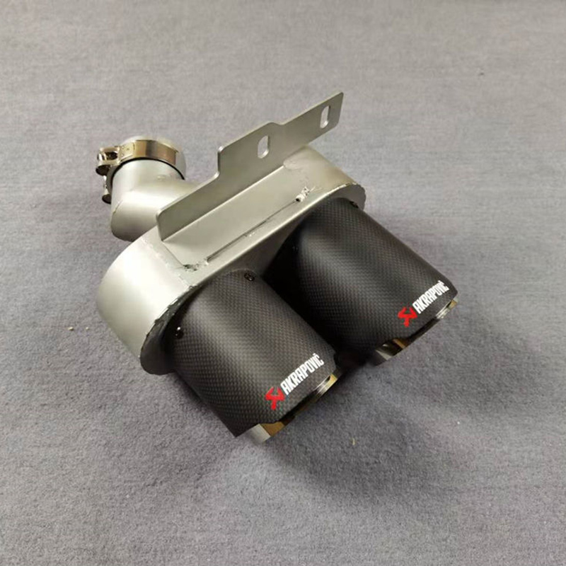 Exhaust Pipe Tip Muffler Tailpipe For AUDI A6L A7 C8 2019- 2021 4