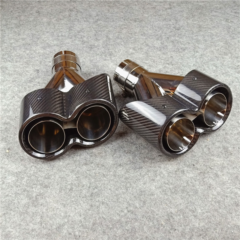 High Quality Y Model Exhaust Pipe Muffler Tip Tail Throat Nozzles 5